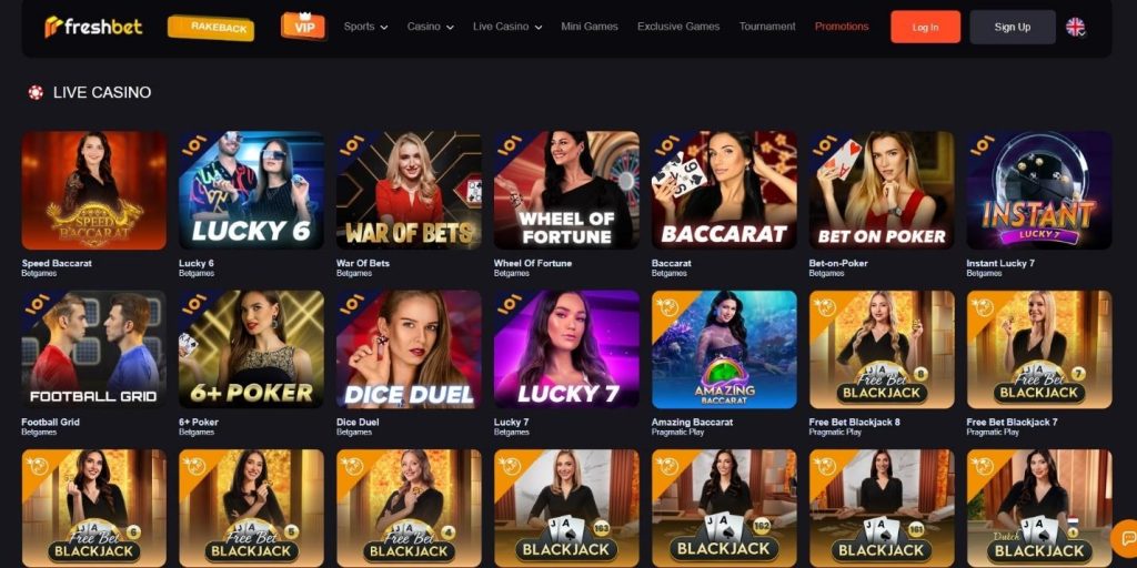 Fresh Bet Casino Review - 2026