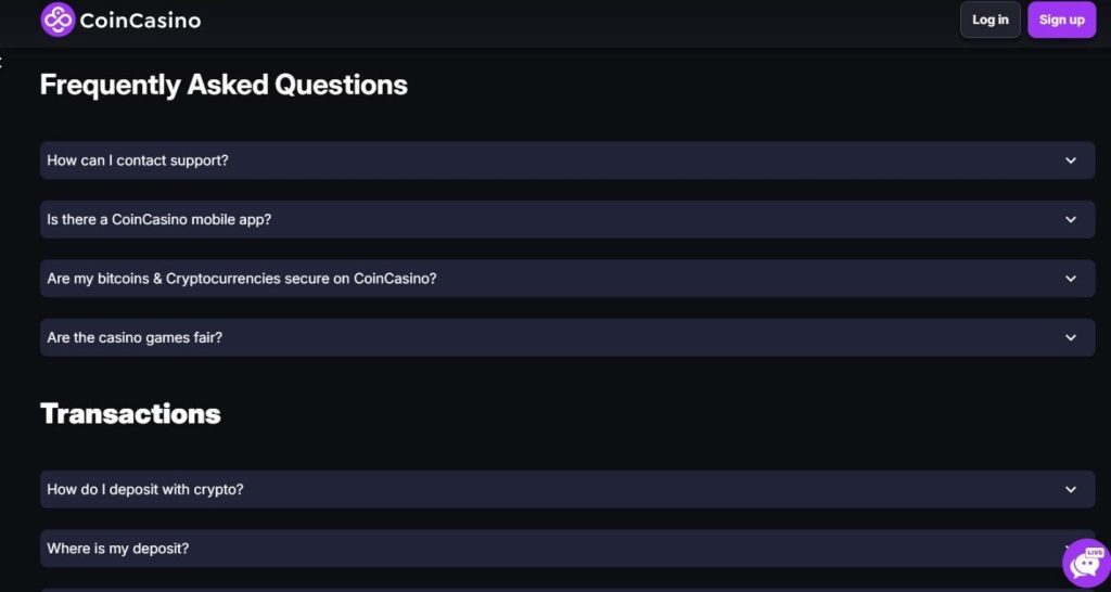 Coin Casino Review - 2026 20 Coin Casino Review - 2026