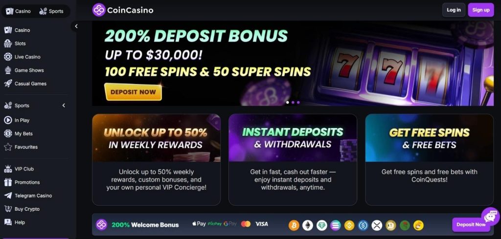 Coin Casino Review - 2026 21 Coin Casino Review - 2026