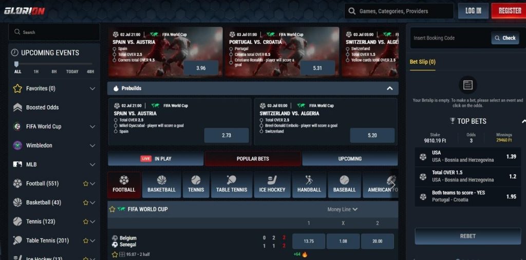 Glorion Casino Review - 2026