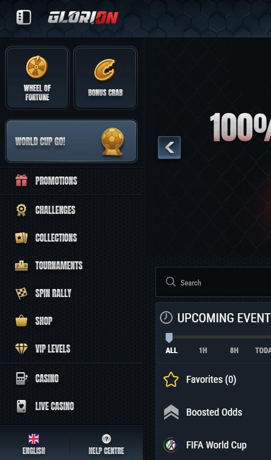 Glorion Casino Review - 2026