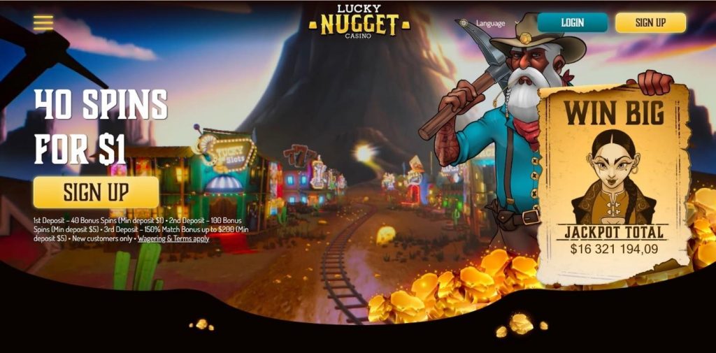 Lucky Nugget Casino Review - 2026