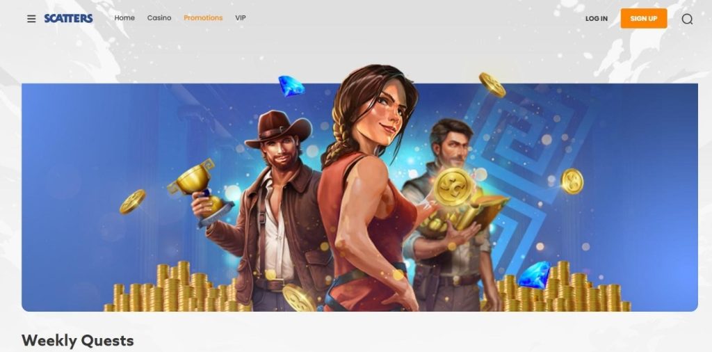 Scatters Casino Review - 2026
