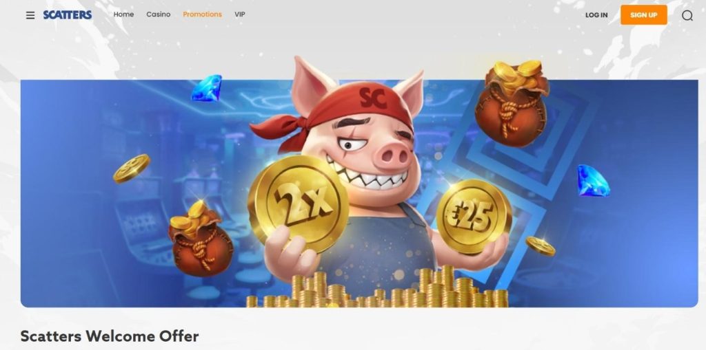 Scatters Casino Review - 2026
