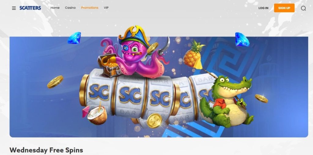 Scatters Casino Review - 2026