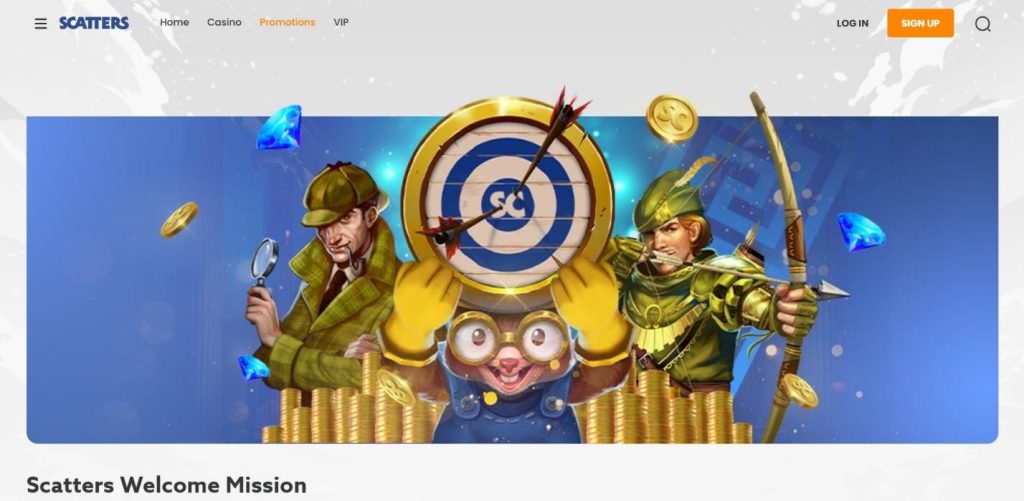 Scatters Casino Review - 2026