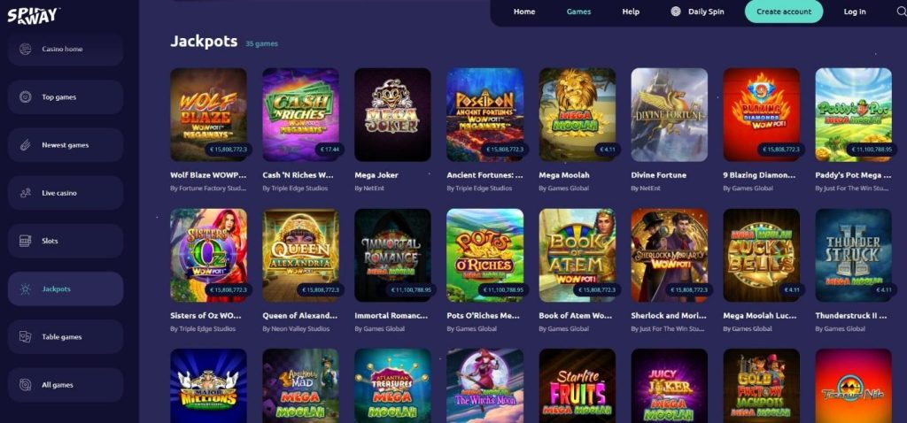Spin Away Casino Review - 2026
