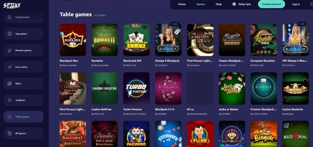 Spin Away Casino Review - 2026