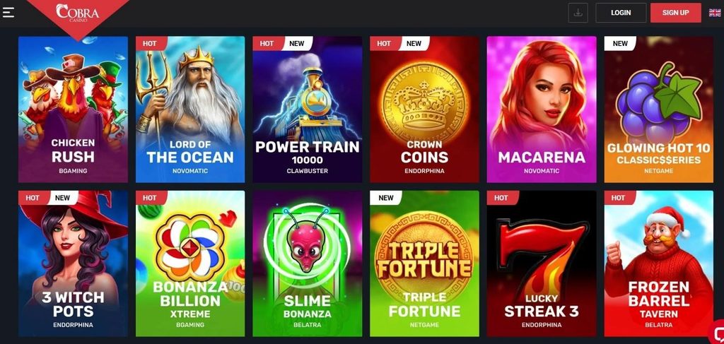 Cobra Casino Review - 2026