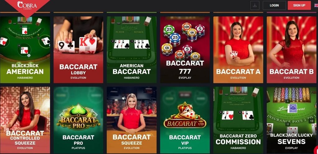 Cobra Casino Review - 2026