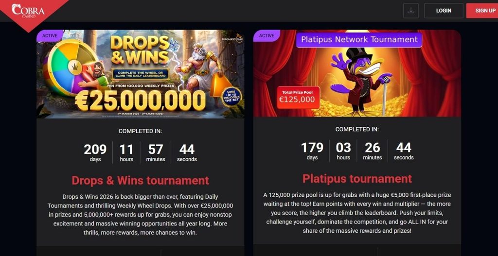 Cobra Casino Review - 2026
