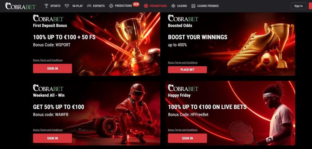Cobra Casino Review - 2026