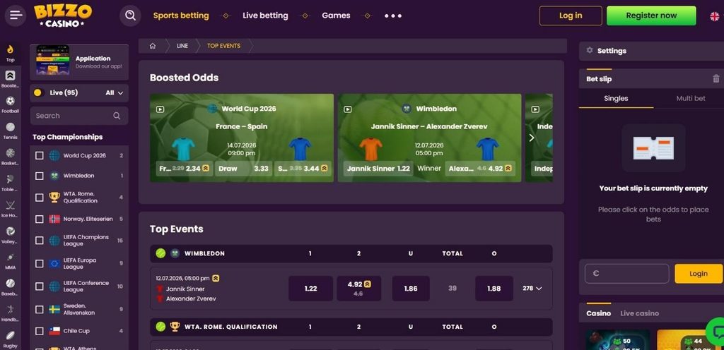 Bizzo Casino Review - 2026