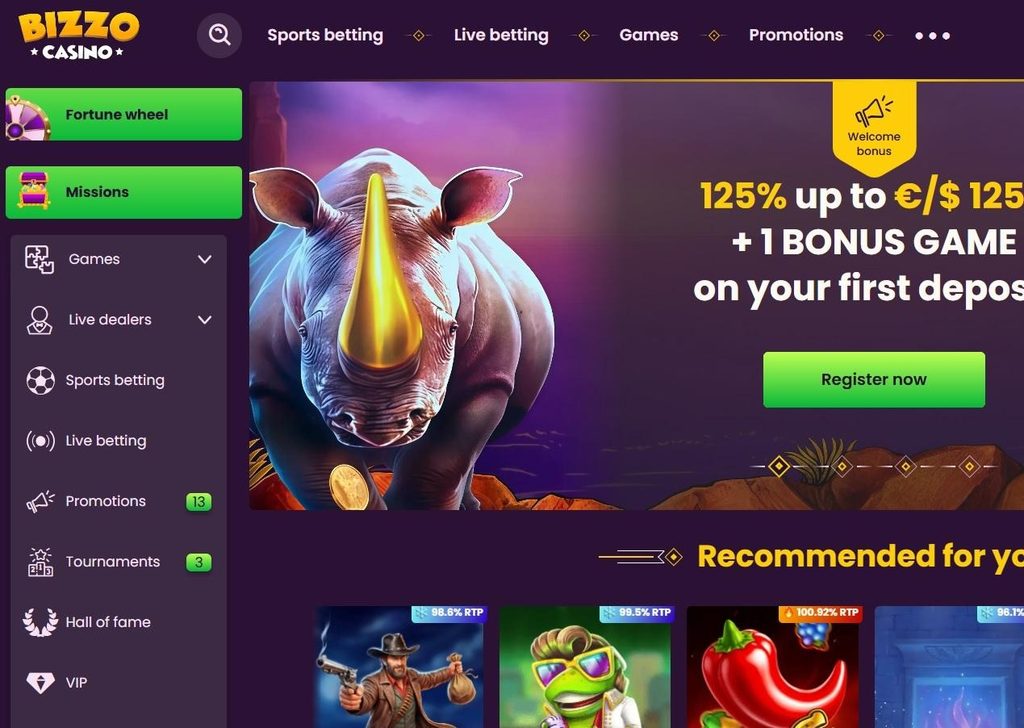 Bizzo Casino Review - 2026
