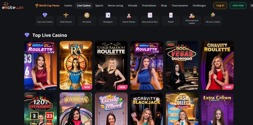Excitewin Casino Review - 2026
