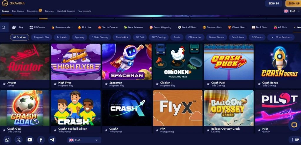 Gravira Casino Review - 2026