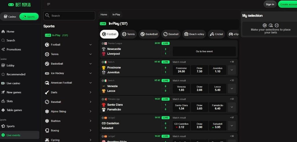 Betninja Casino Review - 2026