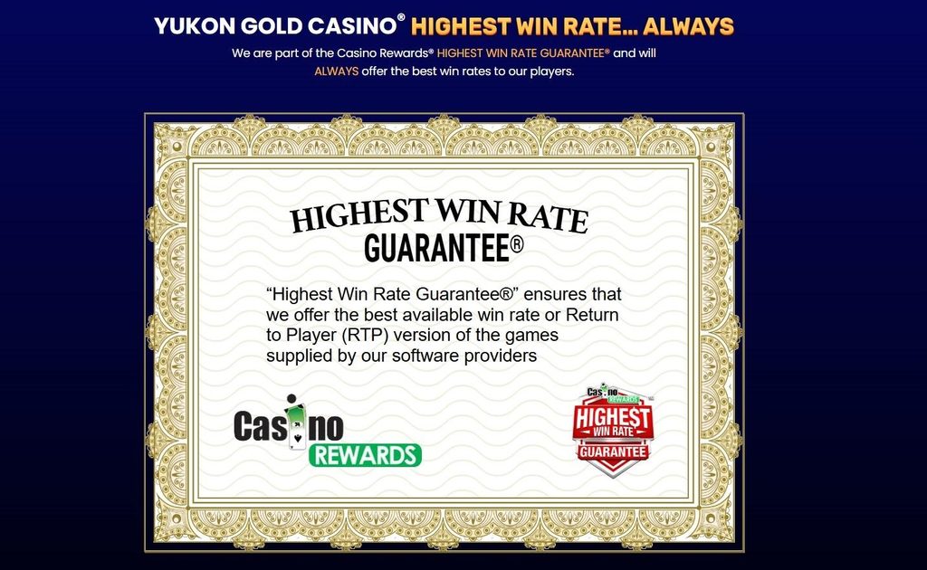 Yukon Gold Casino Review - 2026