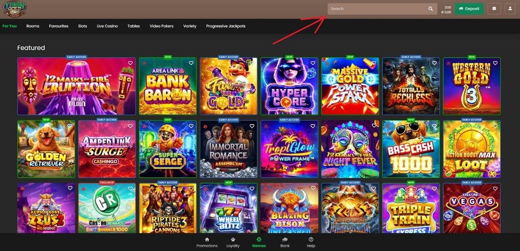 Yukon Gold Casino Review - 2026