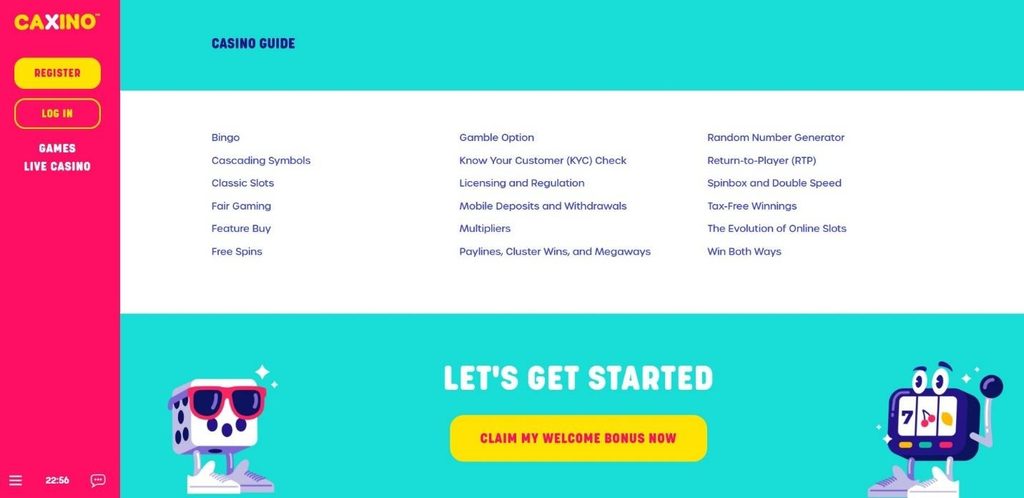 Caxino Casino Review - 2026