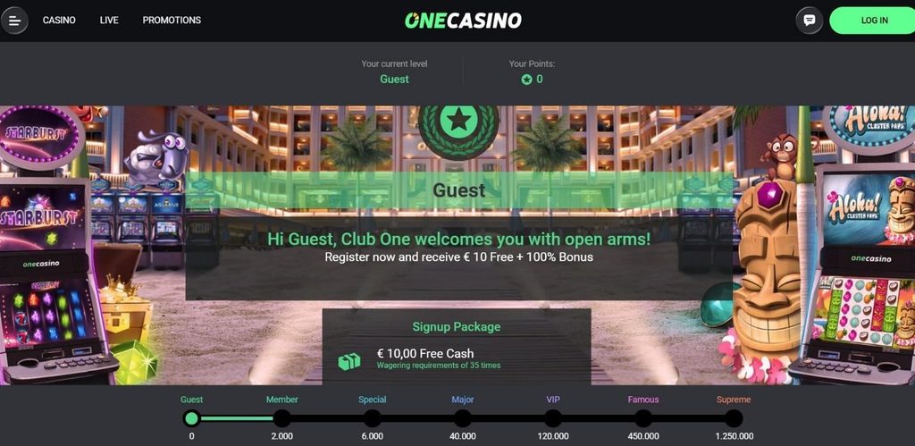 One Casino Review - 2026