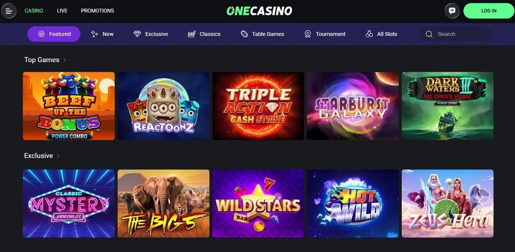 One Casino Review - 2026