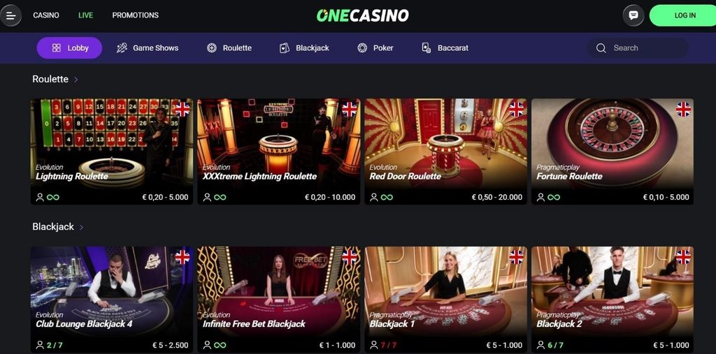 One Casino Review - 2026