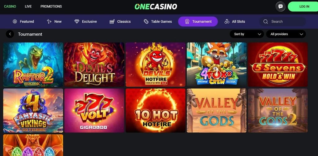 One Casino Review - 2026