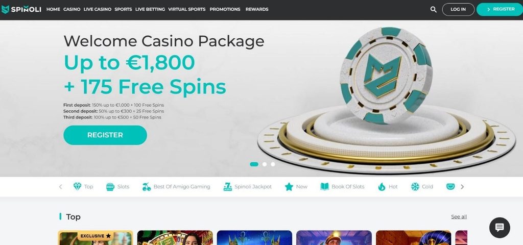 Spinoli Casino Review - 2026