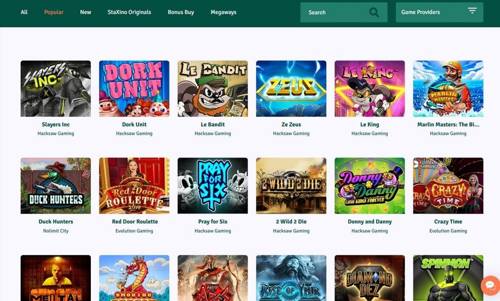Staxino Casino Review - 2026